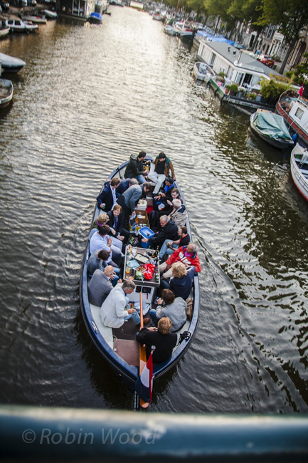 Canal boaters frequently fill boats to max capacity.